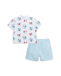 Boys' Breezy Polo Shirt & Shorts Set - Baby
