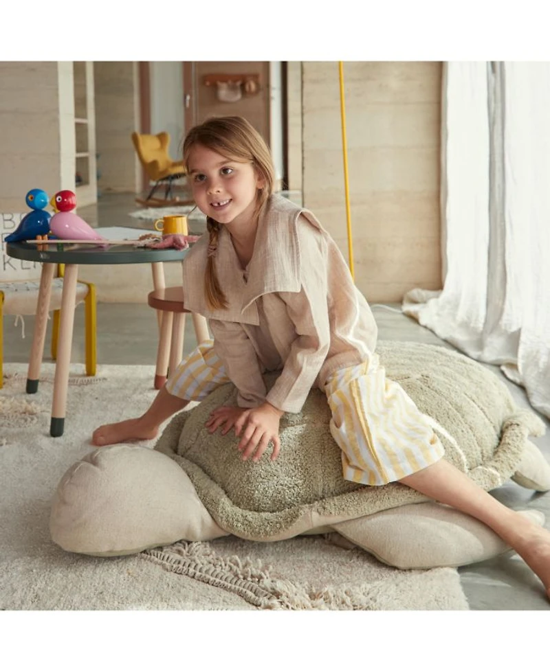 Mrs. Turtle Pouf - 8" x 3' 9" x 2' 9"