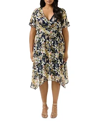 Wilsons Prom Print Dress