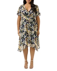 Estelle Plus Wilsons Prom Print Dress