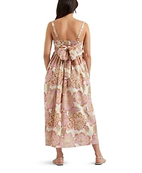 Hope Tie Back Linen Dress