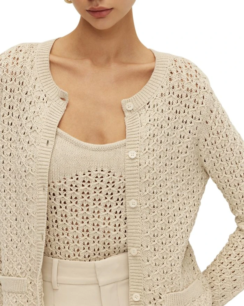Eloise Crochet Cardigan