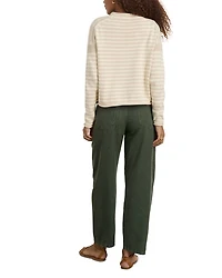 Mariner Striped Roll Neck Sweater