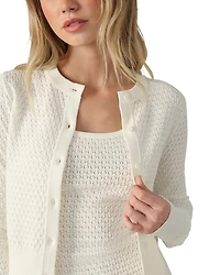 The Pointelle Dani Cardigan