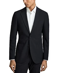 Notch Lapel Stretch Blazer