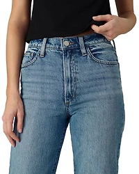 The Margot High Rise Cuffed Straight Jeans Showdown