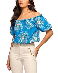 Lana Embroidered Top