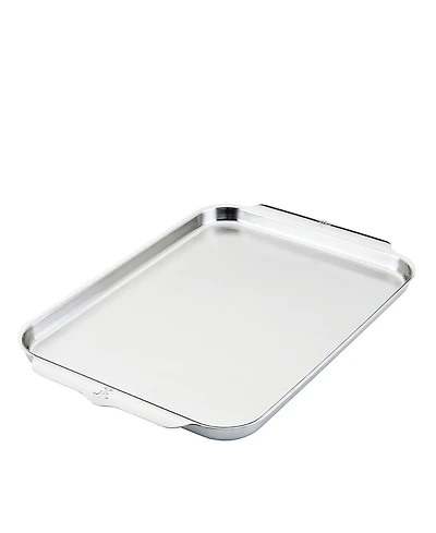 OvenBond 13 x 18 Tri-Ply Clad Stainless Steel Half Sheet Pan