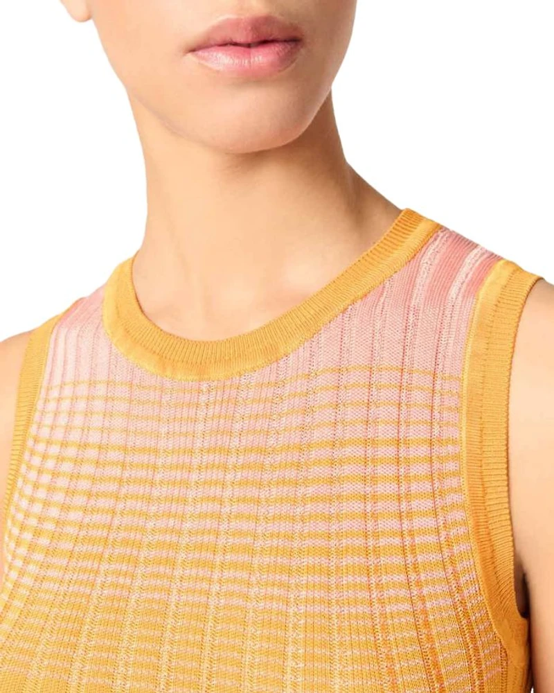 Tie Dyed Knit Maxi Dress