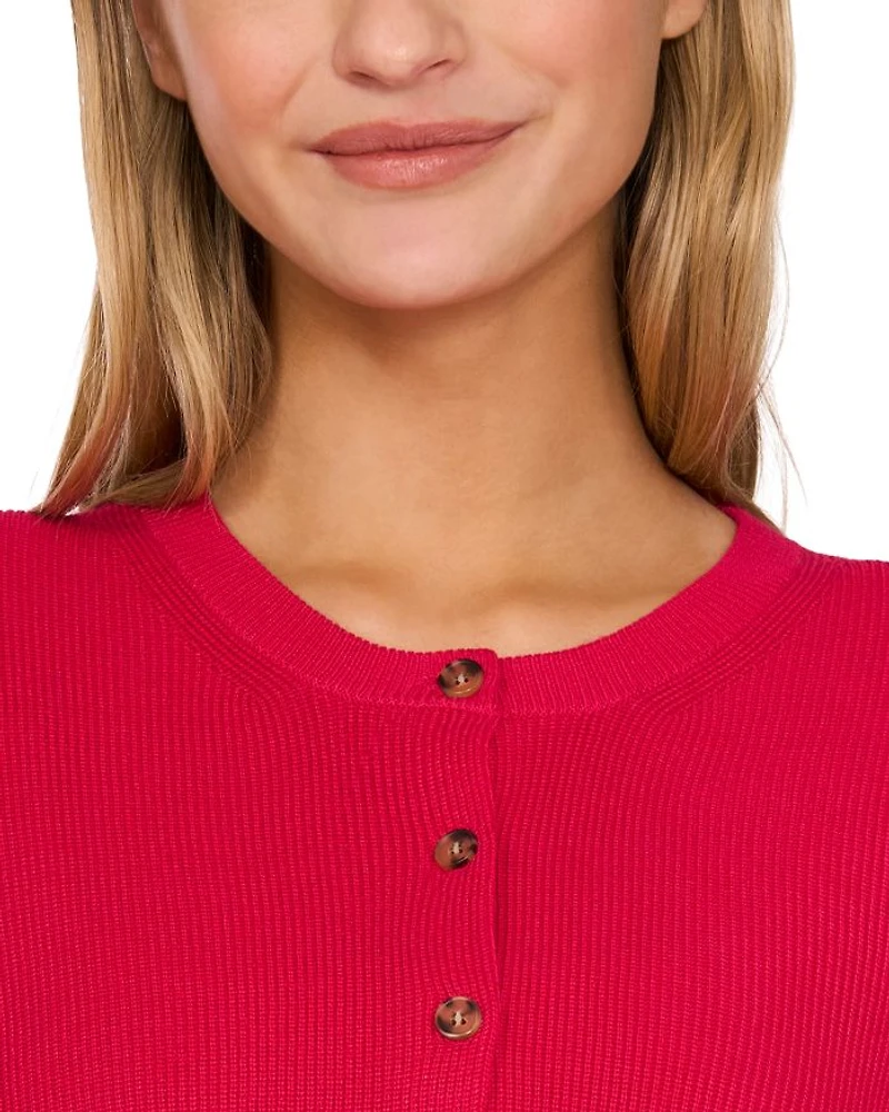 Crewneck Cardigan
