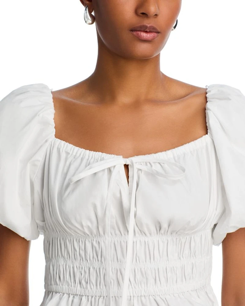 Smocked Cropped Top - Exclusive