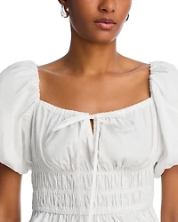 Smocked Cropped Top - Exclusive