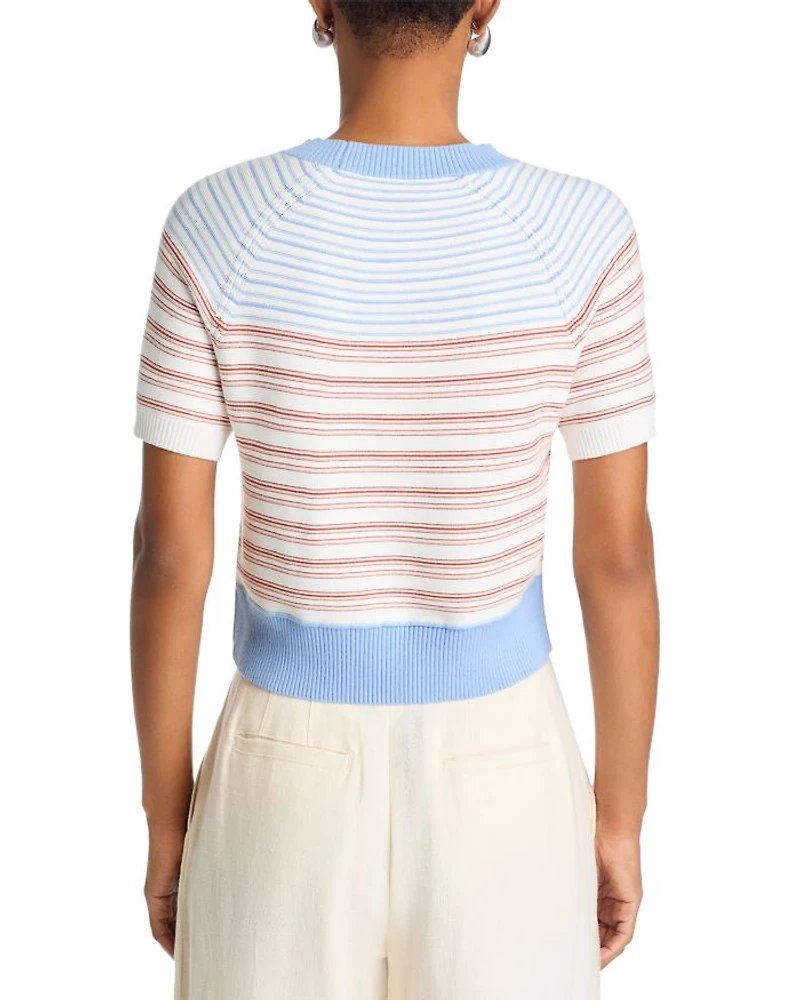 Case Short Sleeve Sweater