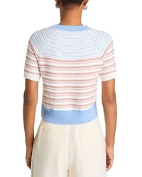 Case Short Sleeve Sweater