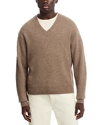 Frame Light Regular Fit Cashmere Silk Blend Sweater