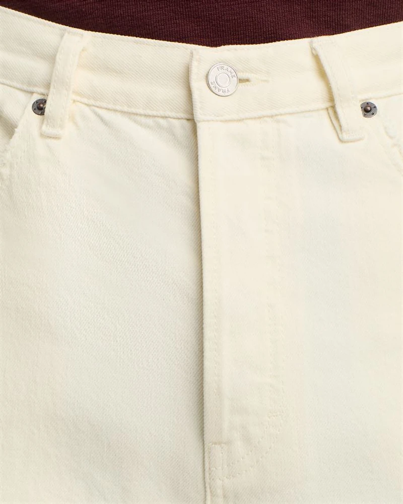 Baggy Fit Jeans Off White Grind