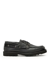 Allsaints Men's Skiff Leather Boat Shoes