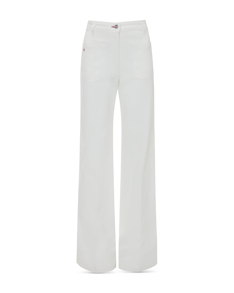 Victoria Beckham Alina Wide Leg Jeans