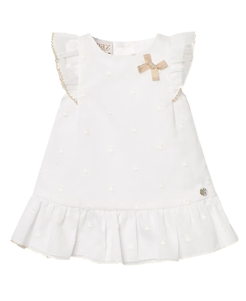 Paz Rodriguez Girls' Lino Dress - Baby