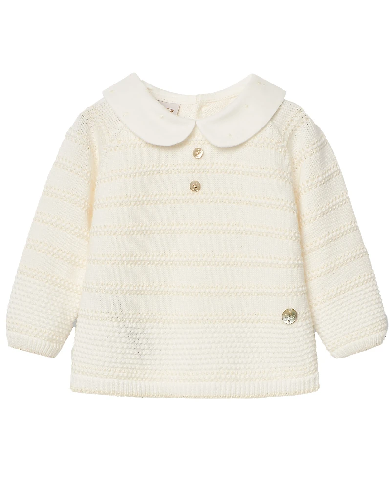 Paz Rodriguez Unisex Cotton Sweater - Baby