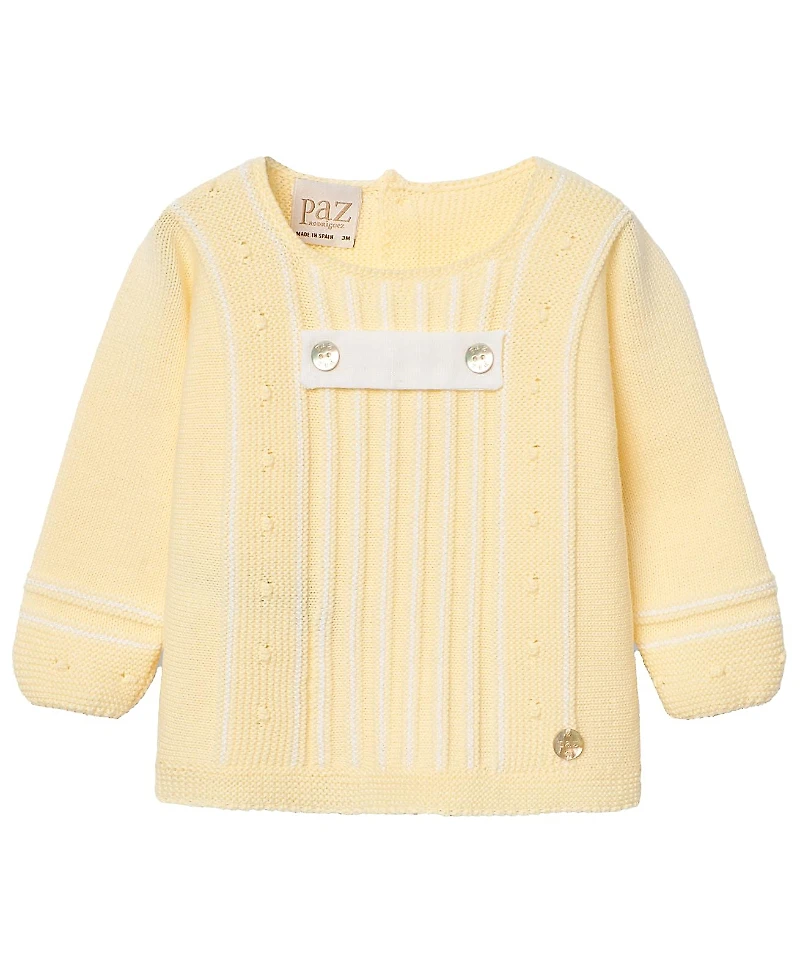 Paz Rodriguez Boys' Bico Cotton Sweater - Baby