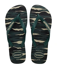 havaianas Men's Top Camo Print Flip-Flops