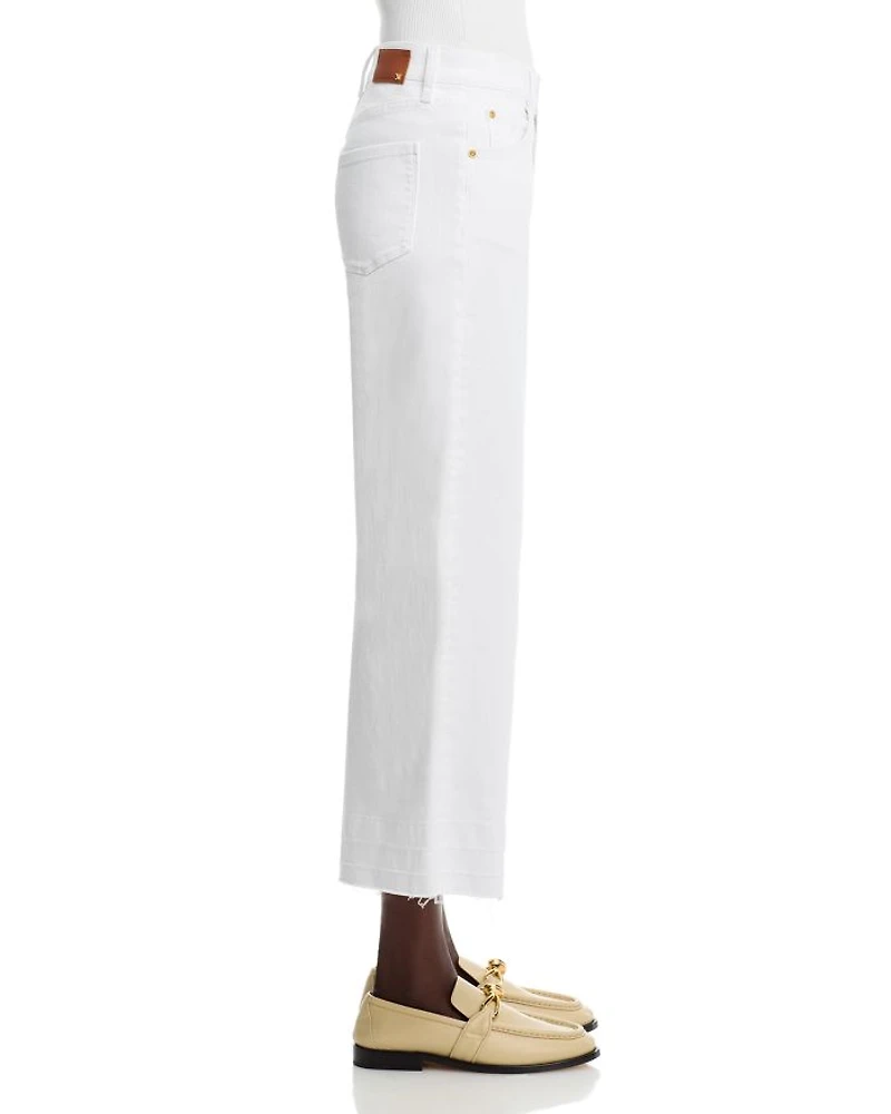 Rafaella High Rise Ankle Jeans White - Exclusive