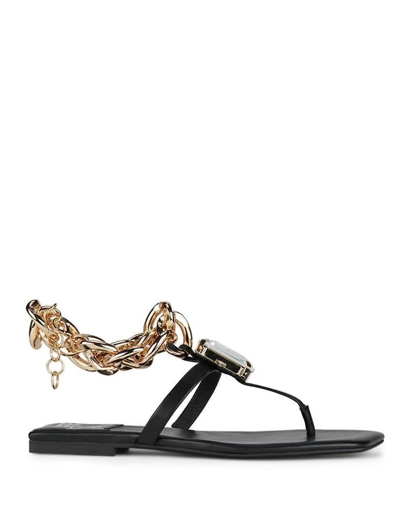 Women's Ring-On-It Embellished Thong Sandals