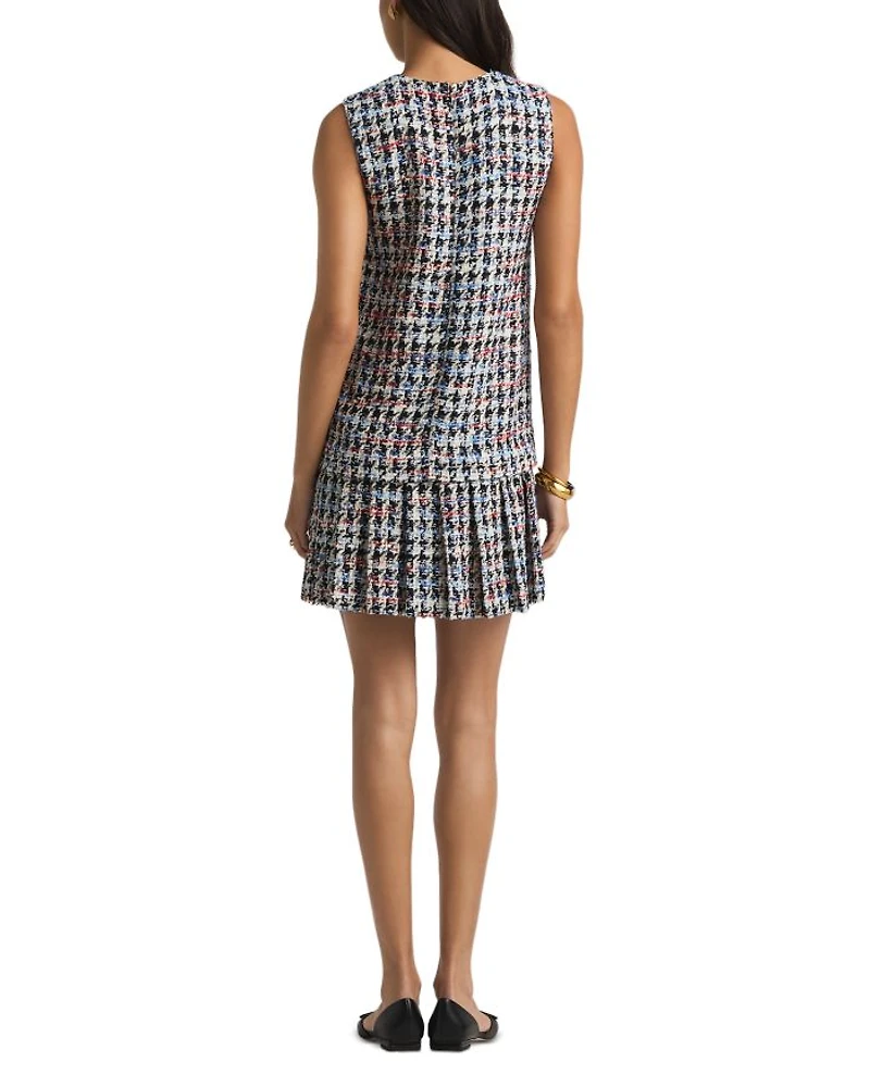 Americana Houndstooth Dress