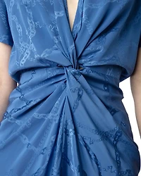 Rozom Jac Chaines Silk Dress