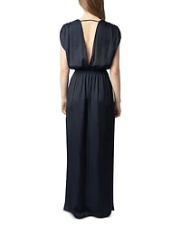 Ritmic Satin Maxi Dress