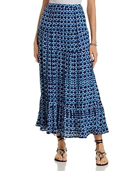 Fan Maxi Skirt