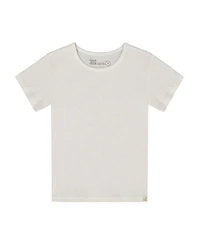 Deux par Deux Girls' Crinkle Short Sleeve Top - Baby