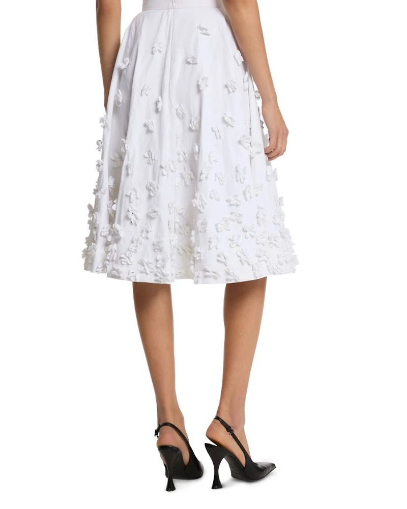 Cruschcot Embroidered Circle Skirt
