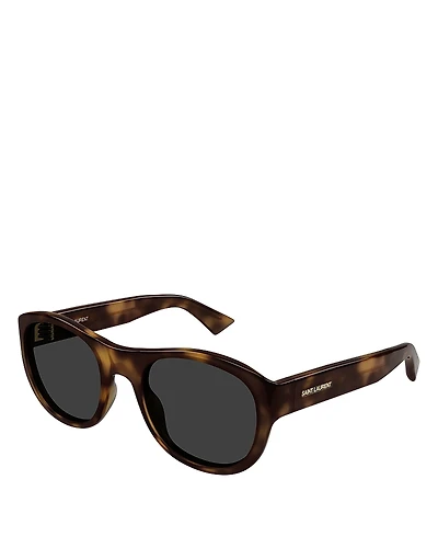 Saint Laurent Maxime Round Sunglasses