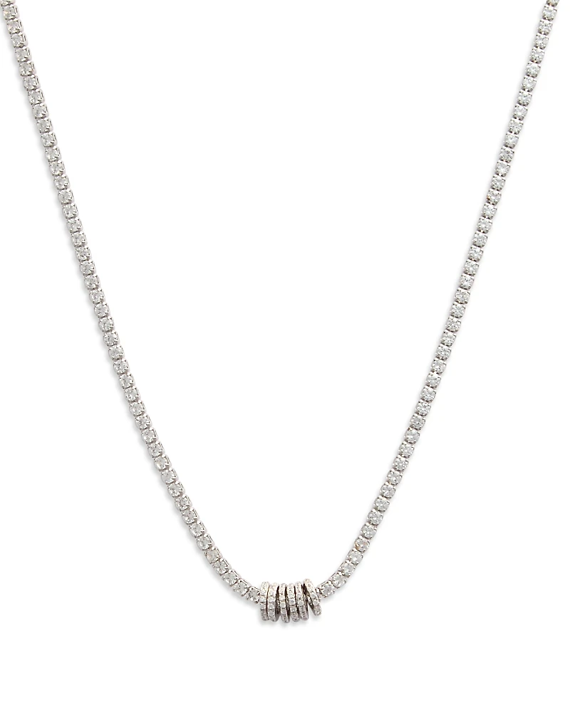 Shashi Gaia Tennis Necklace, 14-16