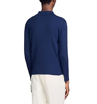 Rib Knit Polo