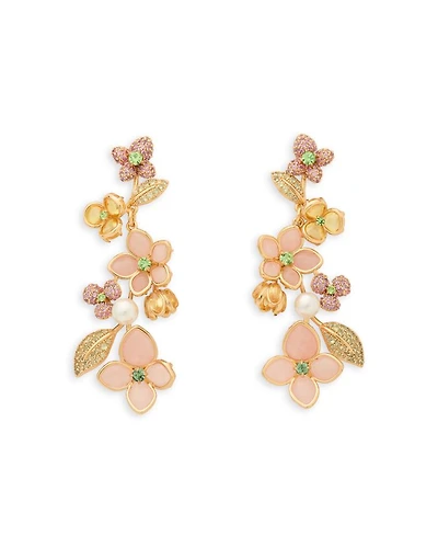 Pastel Petals Linear Earrings