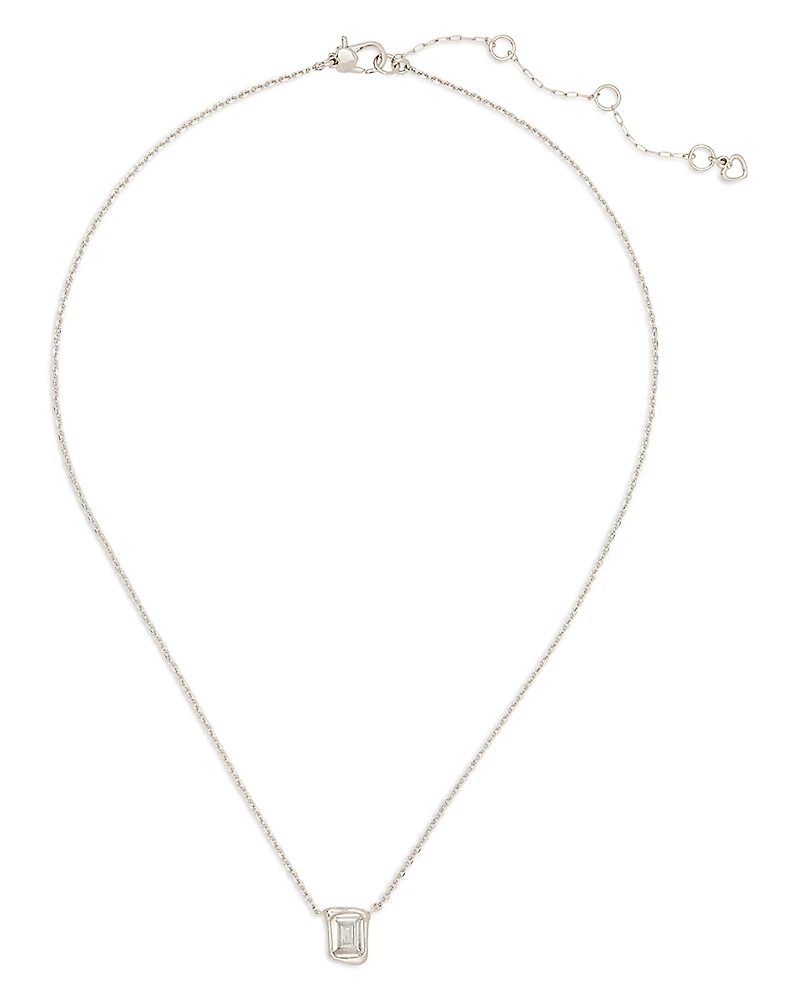 kate spade new york Molten Glass Solitaire Pendant Necklace