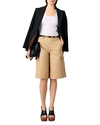 Cotton Bermuda Shorts