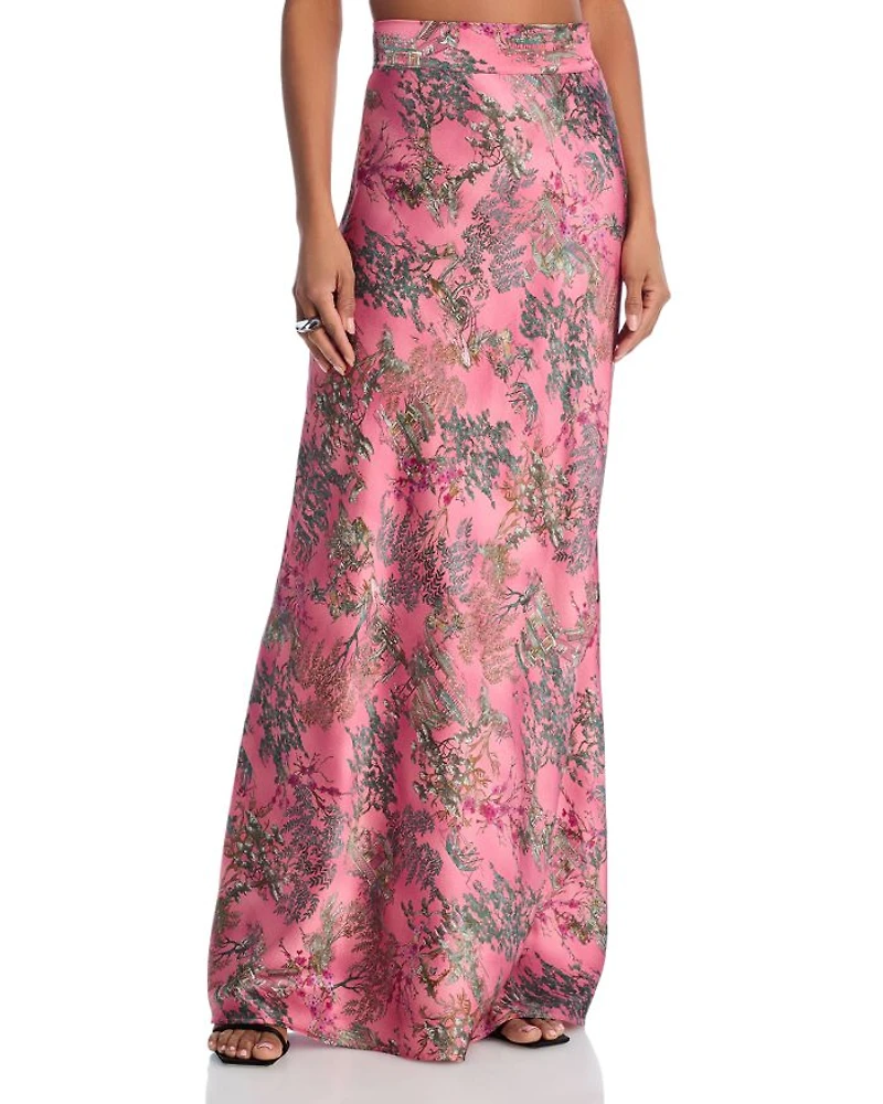 Ryker Silk Bias Skirt