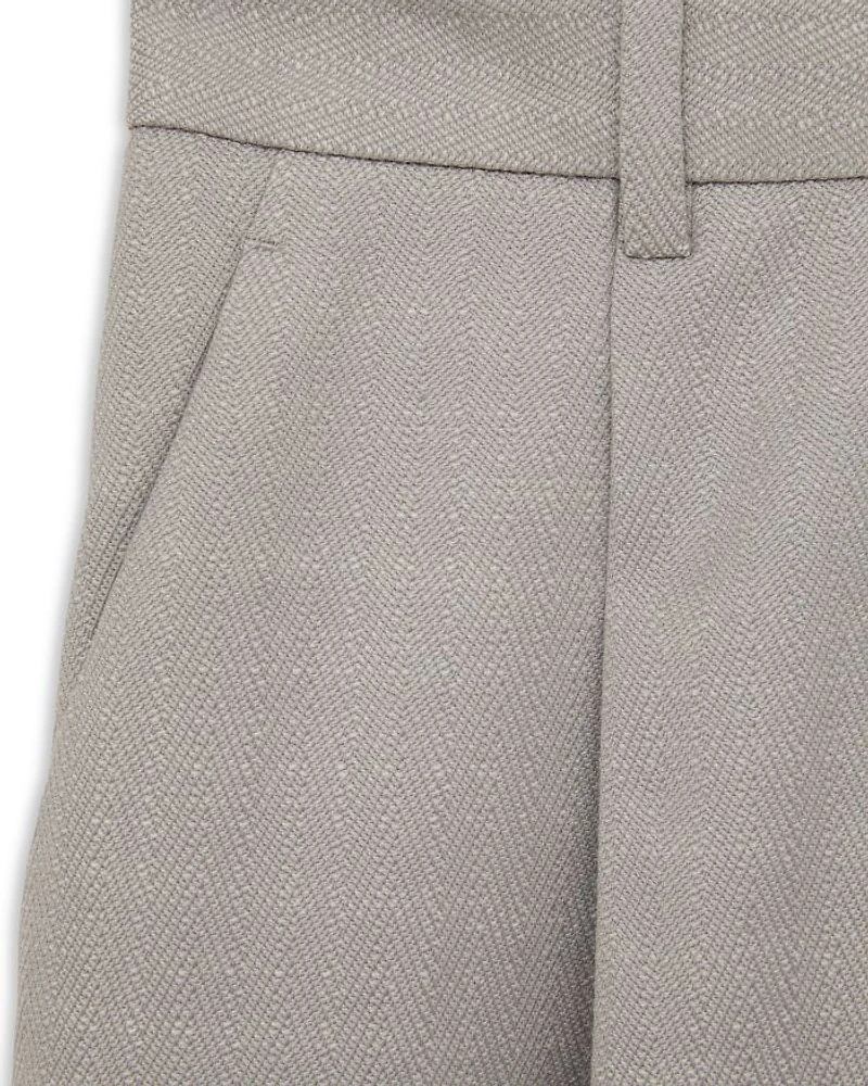 Harper Textured Wide Leg Trousers