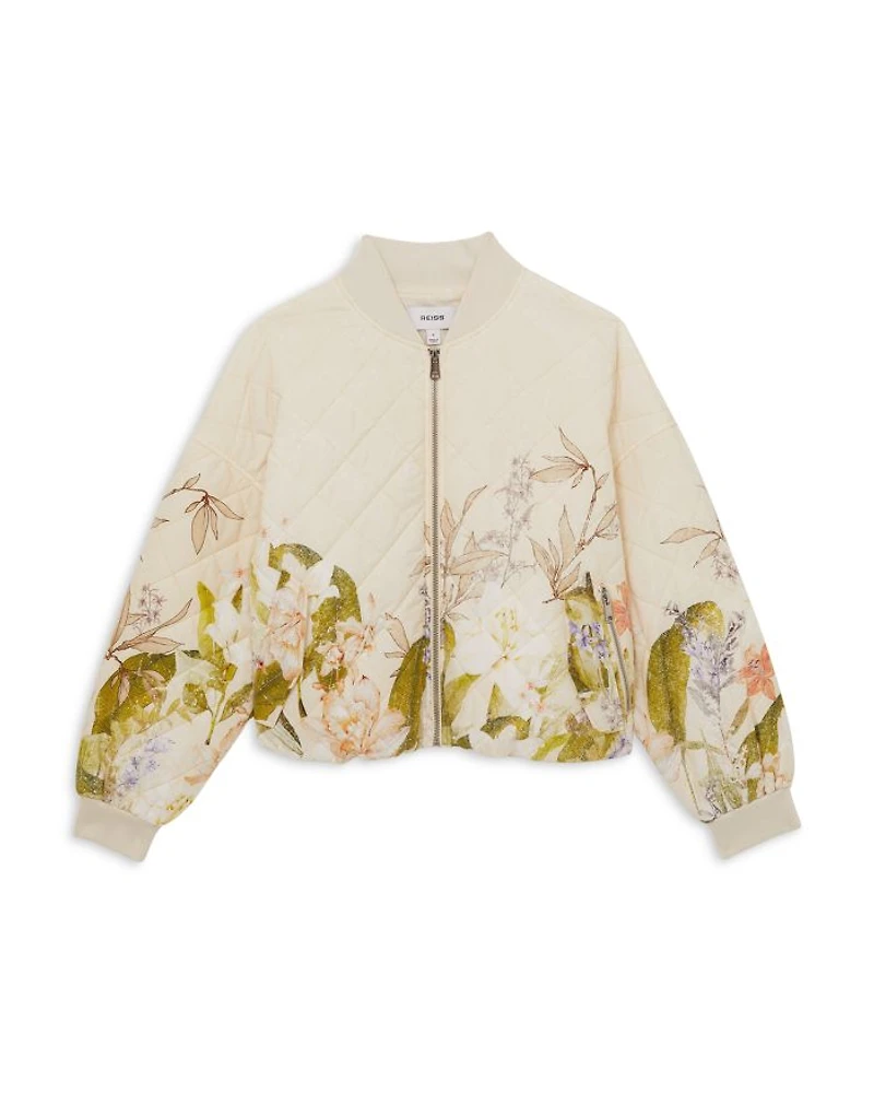 Nina Printed Bomber Jacket