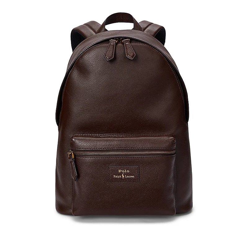 Polo Ralph Lauren Pebbled Leather Backpack