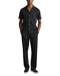 Alvar Wave Jacquard Cuban Shirt