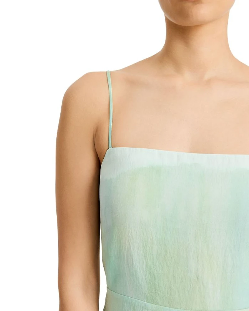 Painted Pastel Board Midi Dress