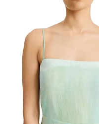 Painted Pastel Board Midi Dress