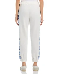 Crochet Trim Jogger Pants