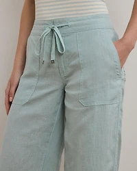 Linen Wide-Leg Pants, Regular & Petite