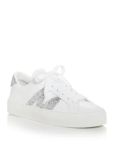 Moncler Women's Monaco Embellished Low Top Sneakers